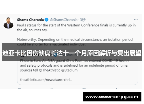 迪亚卡比因伤缺席长达十一个月原因解析与复出展望