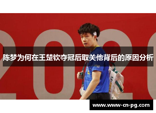 陈梦为何在王楚钦夺冠后取关他背后的原因分析